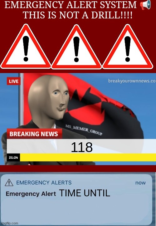 MSMG EAS Alarm | 118 | image tagged in msmg eas alarm | made w/ Imgflip meme maker