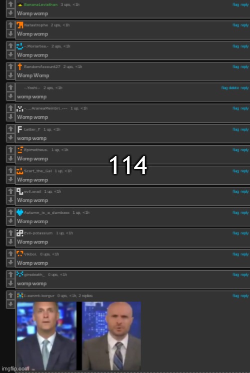 womp womp | 114 | image tagged in womp womp | made w/ Imgflip meme maker