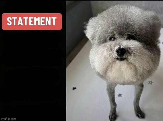 statement | made w/ Imgflip meme maker