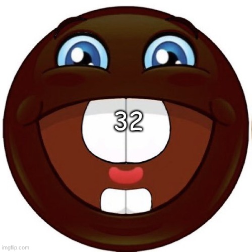 black emoji | 32 | image tagged in black emoji | made w/ Imgflip meme maker