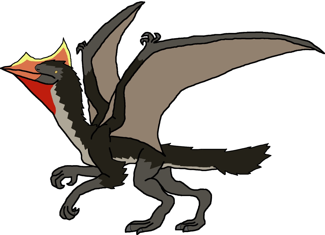 Isla Phanero's Snallygaster Blank Meme Template