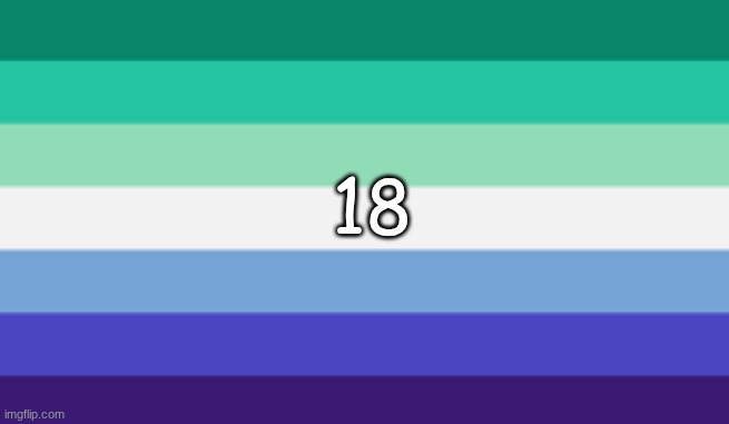 Gay Pride Flag (mlm) | 18 | image tagged in gay pride flag mlm | made w/ Imgflip meme maker
