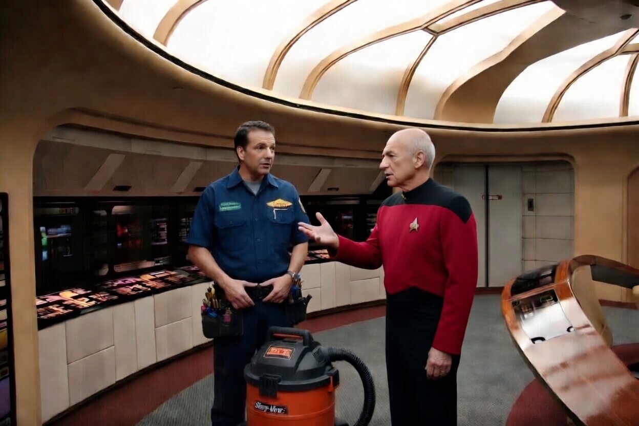 Enterprise Cleanup Blank Meme Template