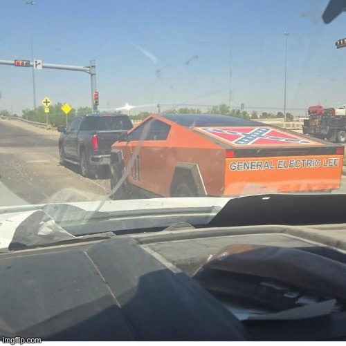 image tagged in general,electric,cybertruck | made w/ Imgflip meme maker