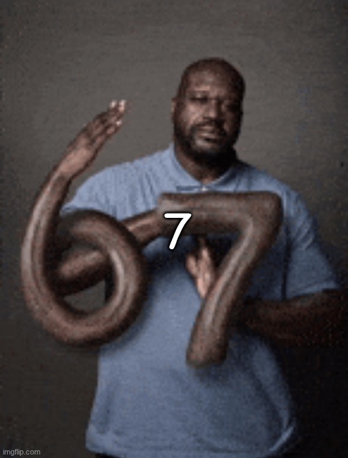 Shaquille 67 | 7 | image tagged in shaquille 67 | made w/ Imgflip meme maker
