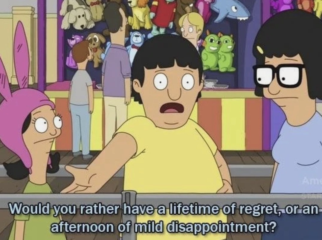 The choice Blank Meme Template