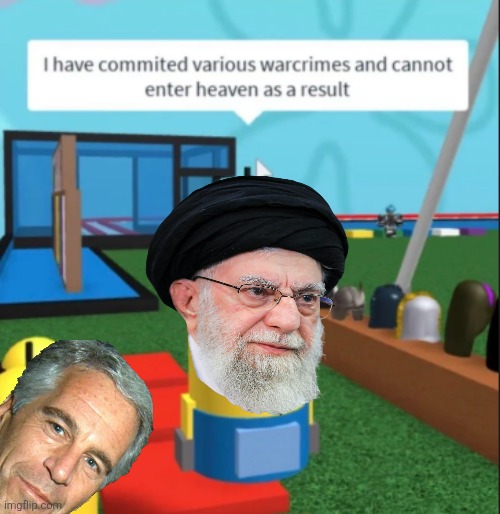 Ive committed various war crimes | image tagged in memes,epstein,hell | made w/ Imgflip meme maker