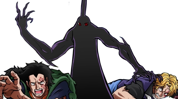 Imu vs Fraudragon and Sabo Blank Meme Template