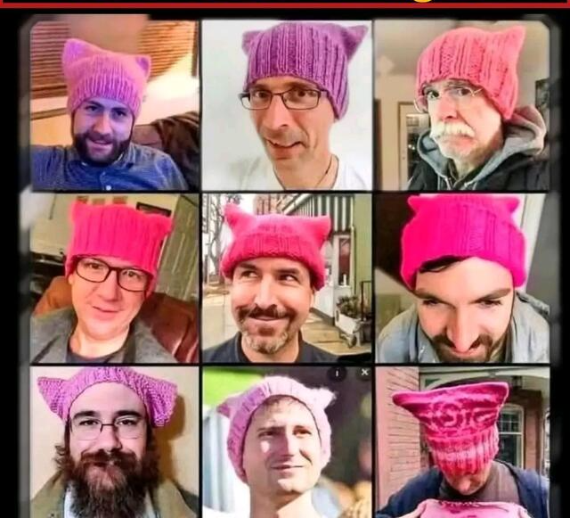 Pussy Hat Wokesters Blank Meme Template