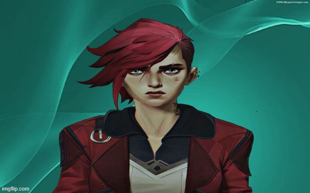 vi icon | image tagged in seagreen,vi,arcane,icons,gaming | made w/ Imgflip meme maker