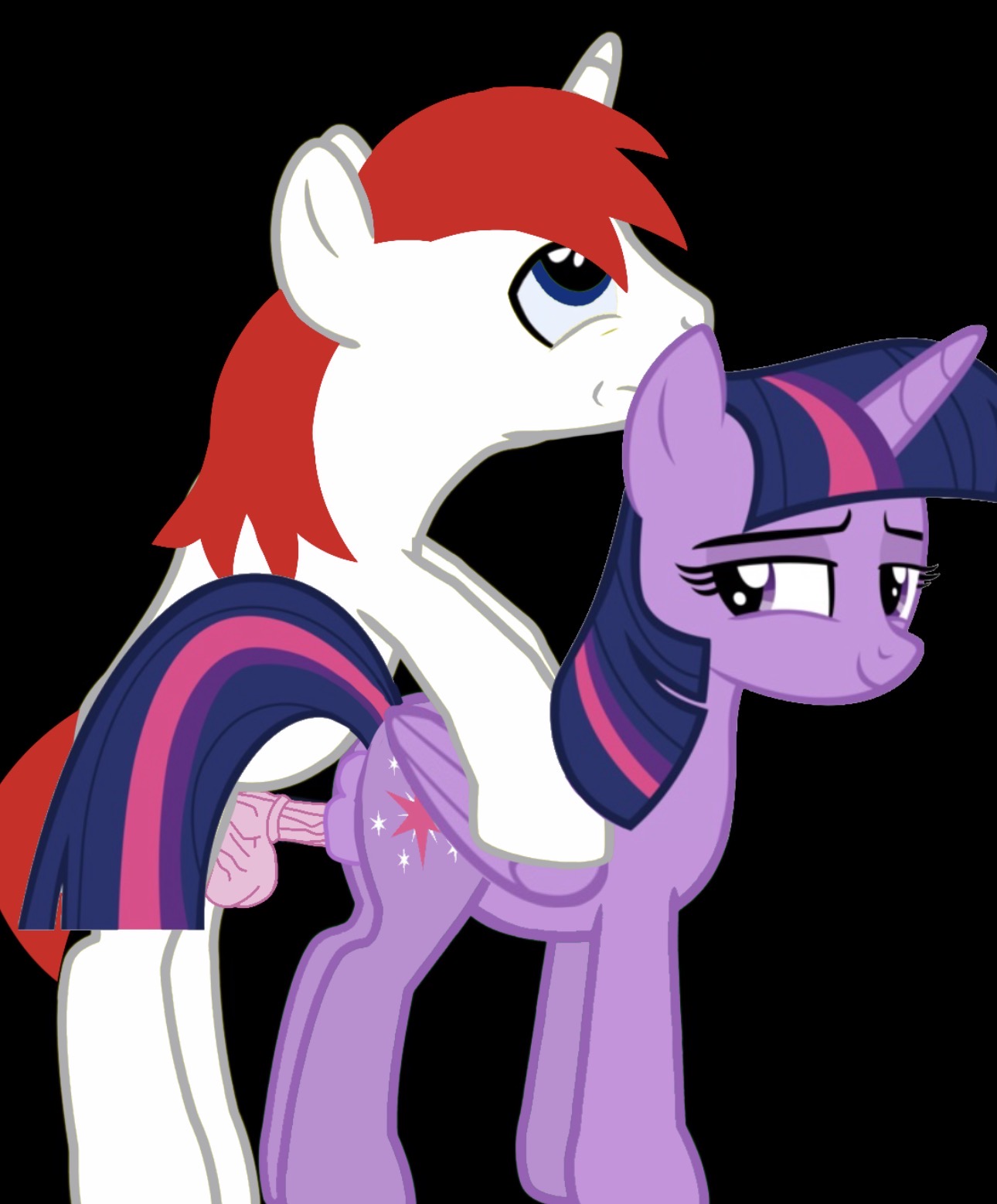 Twilight Sparkle gives L Money sex Pink Penis Balls, Scrotum. Blank Meme Template