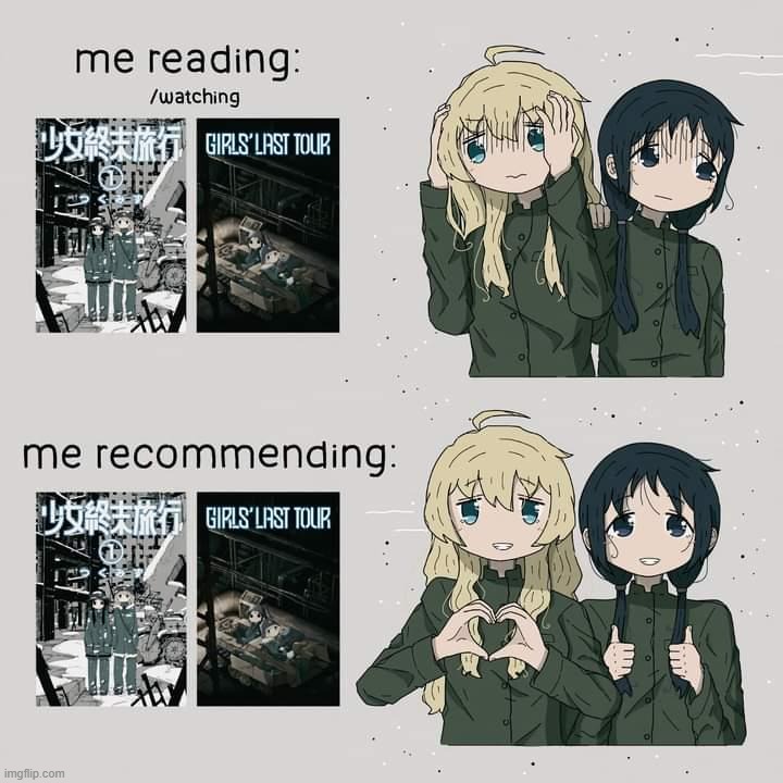 guys read/watch GLT | made w/ Imgflip meme maker