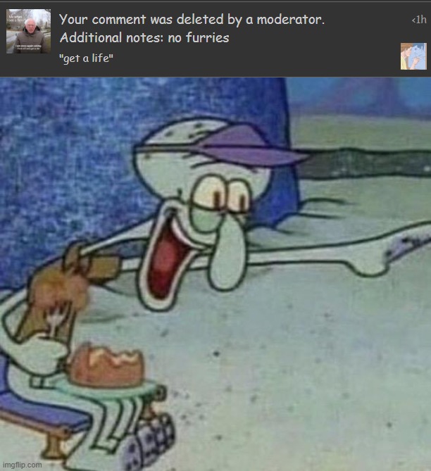 LMFAO THESE LOSERS | image tagged in squidward point and laugh | made w/ Imgflip meme maker