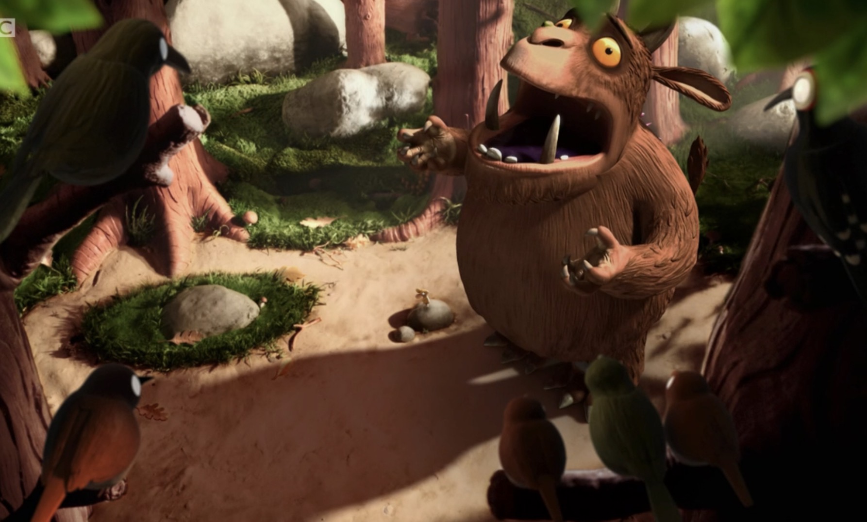 Gruffalo screaming Blank Meme Template