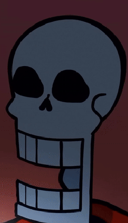 Papyrus noticed the X Blank Meme Template