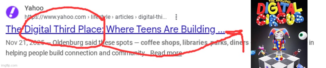 It's quite bad | image tagged in the amazing digital circus,name soundalikes | made w/ Imgflip meme maker