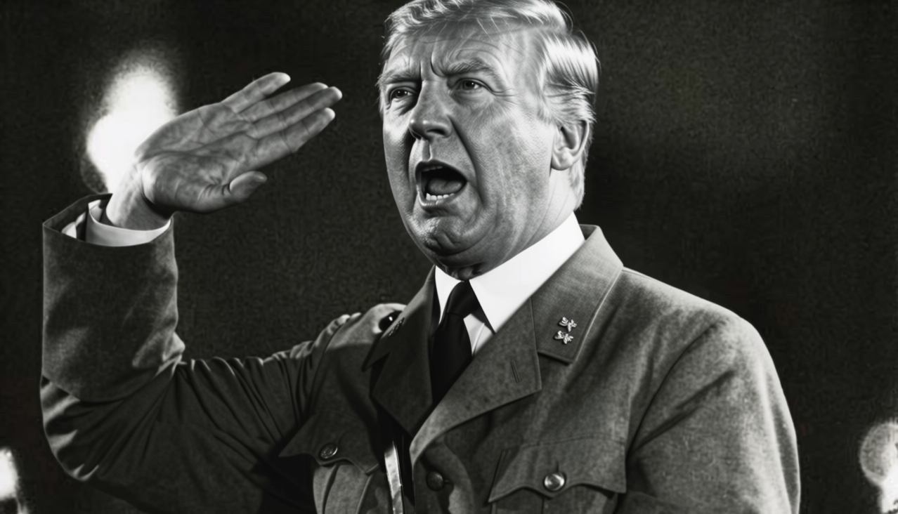 Trump State of the Union - Hitler Speech Blank Meme Template