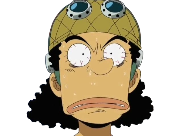 Shocked Usopp Blank Meme Template