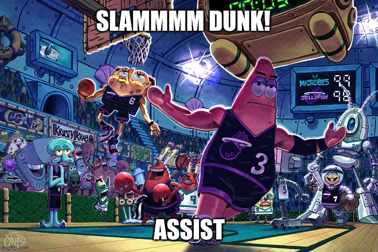 ANOTHER (blank) TO (blank) | slammmm dunk! assist | image tagged in another blank to blank | made w/ Imgflip meme maker