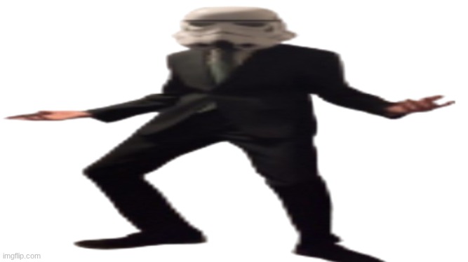 I make art | image tagged in jazzy stromtrooper wide | made w/ Imgflip meme maker