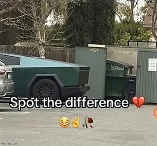 Cybertruck vs Cybertrash | image tagged in tesla | made w/ Imgflip meme maker