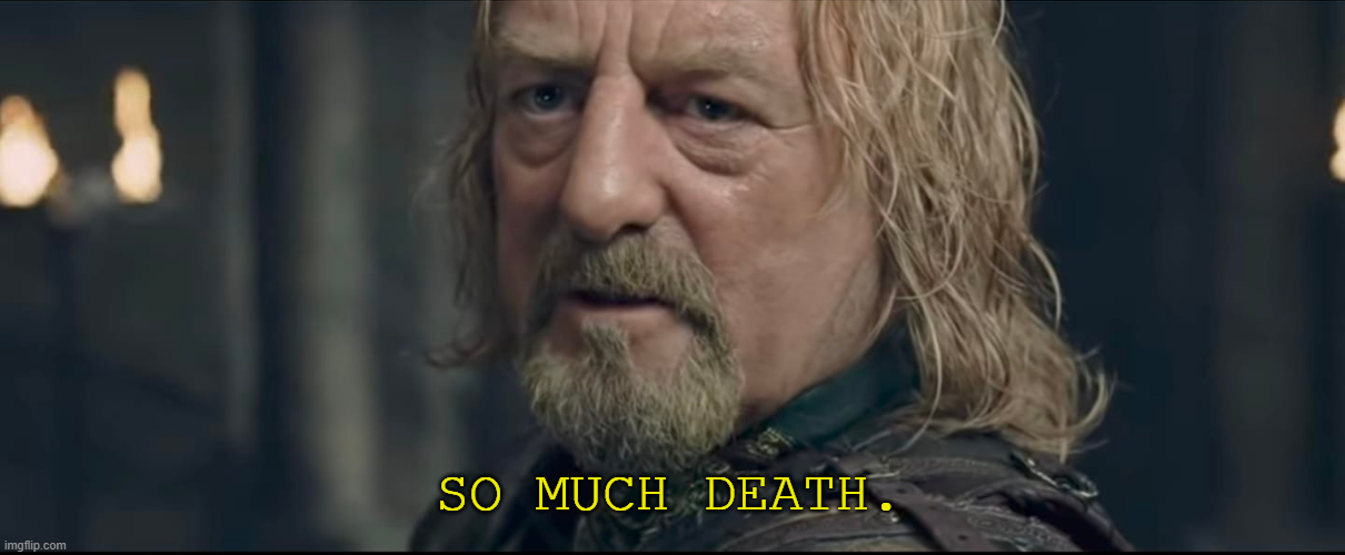 So much Death Blank Meme Template