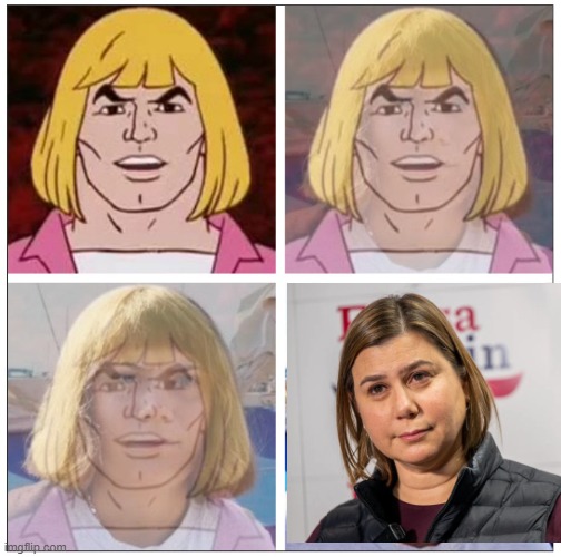 Slotkin is He Man | image tagged in slotkin,he man | made w/ Imgflip meme maker
