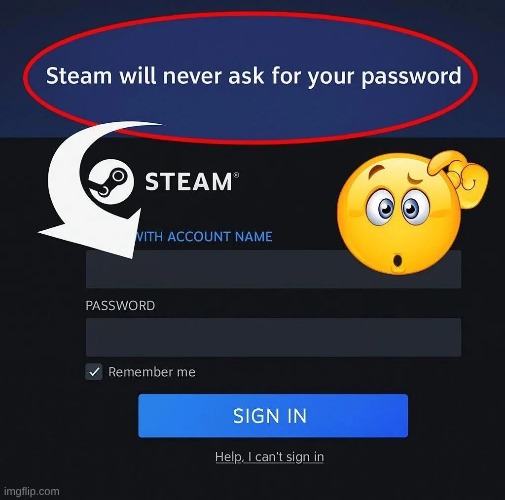 Lies | image tagged in steam | made w/ Imgflip meme maker
