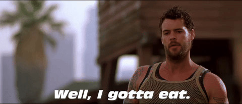 Fast and Furious Vince Well I gotta eat Blank Meme Template