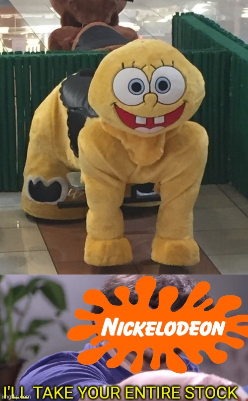 Nickelodeon | I'll take your entire stock | image tagged in i'll buy your entire stock,lol so funny,funny,memes,relatable | made w/ Imgflip meme maker
