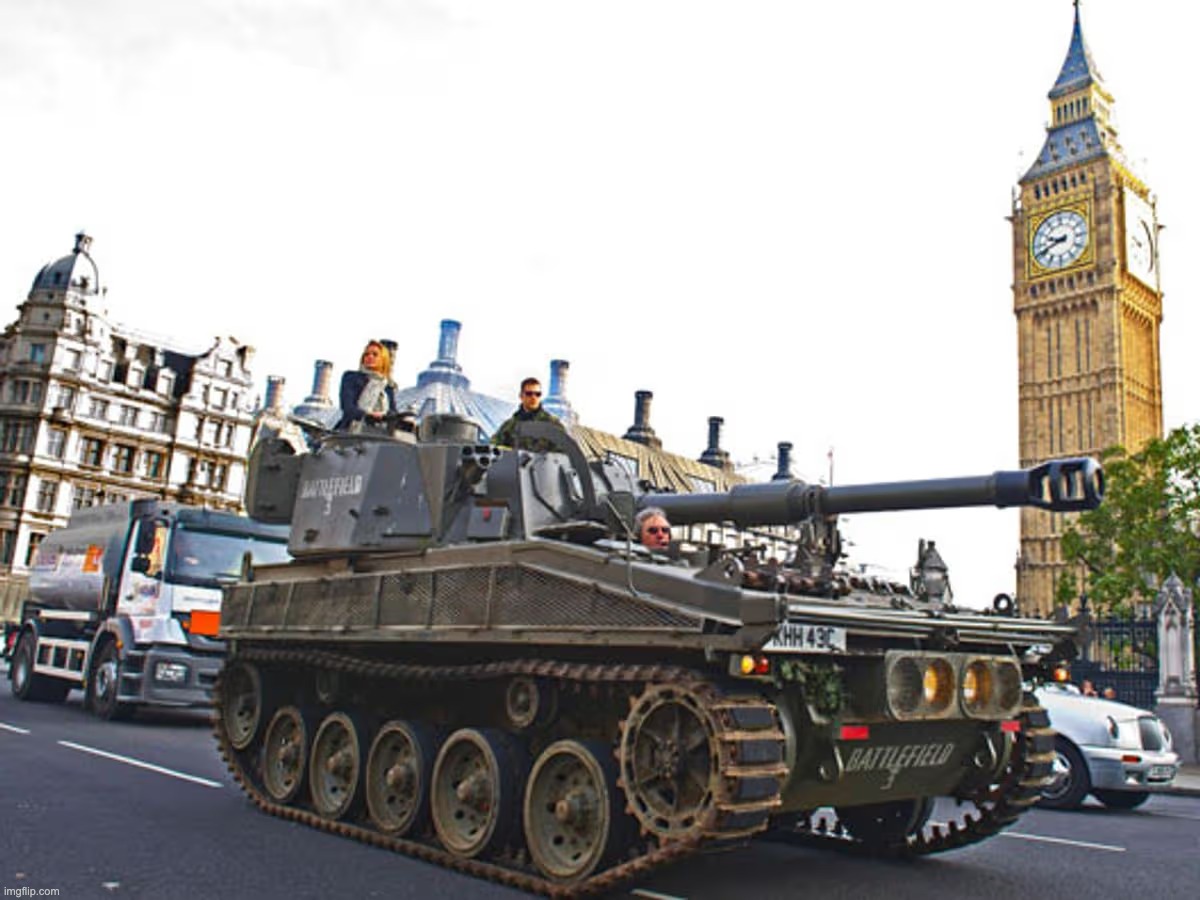 did you know you are legally allowed to drive tanks in the uk | made w/ Imgflip meme maker