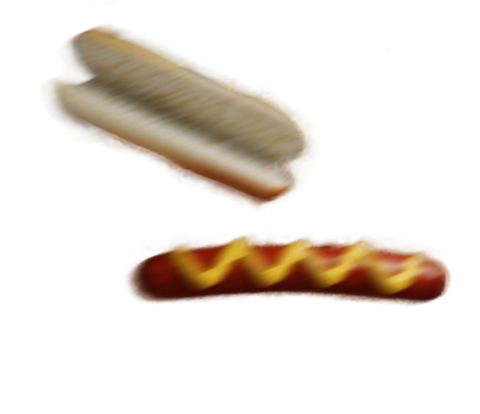 Pomni's Hot Dog Blank Meme Template