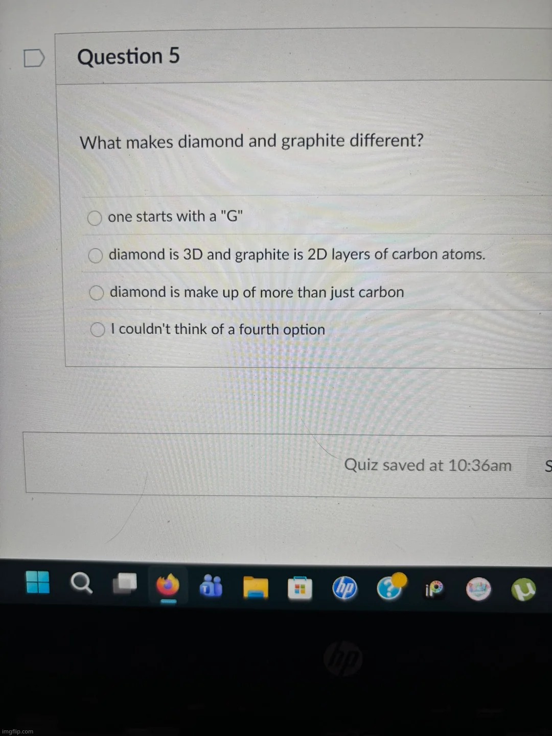 I couldn't think of a fourth option | made w/ Imgflip meme maker