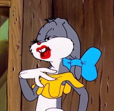 Bugs Bunny Lipstick Blank Meme Template