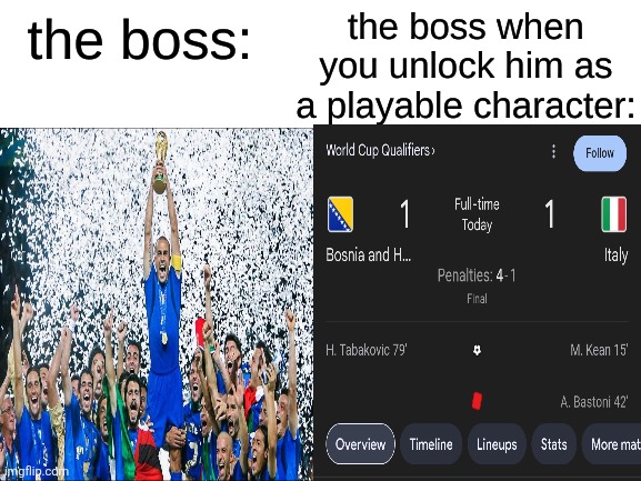 Zidane curse aint that powerful | image tagged in world cup,italy,memes | made w/ Imgflip meme maker