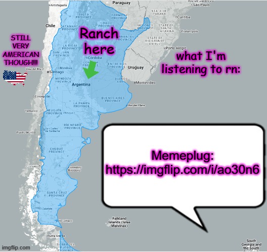 https://imgflip.com/i/ao30n6 | Memeplug: https://imgflip.com/i/ao30n6 | image tagged in argentinerancher announcement temp | made w/ Imgflip meme maker