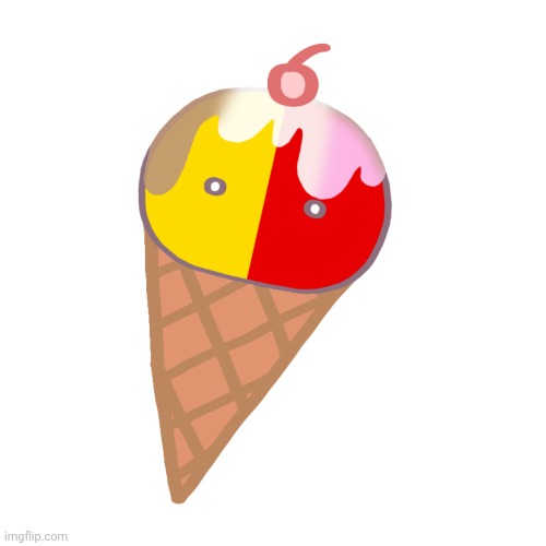 I turned Naples into Neapolitan ice cream cuz I have nothing to post | image tagged in countryballs,fyp,fun,polandball,ice cream | made w/ Imgflip meme maker