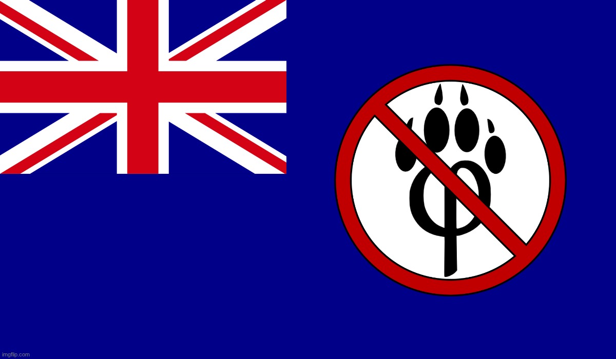improved the anti furry flag | made w/ Imgflip meme maker