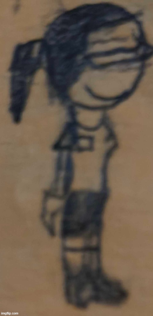 Drew this during social studies, so you can prolly tell I'm not that good of a listener. | made w/ Imgflip meme maker