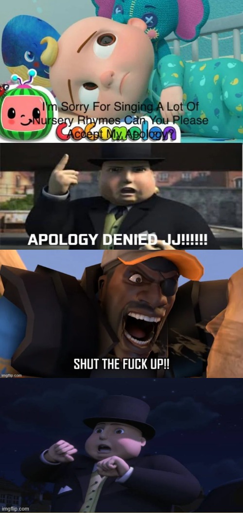 Demoman crashes out again (sorry Sir Topham Hatt...) | image tagged in ruin this fill in meme ig,demoman,team fortress 2,thomas the tank engine,deviantart,why are you reading the tags | made w/ Imgflip meme maker