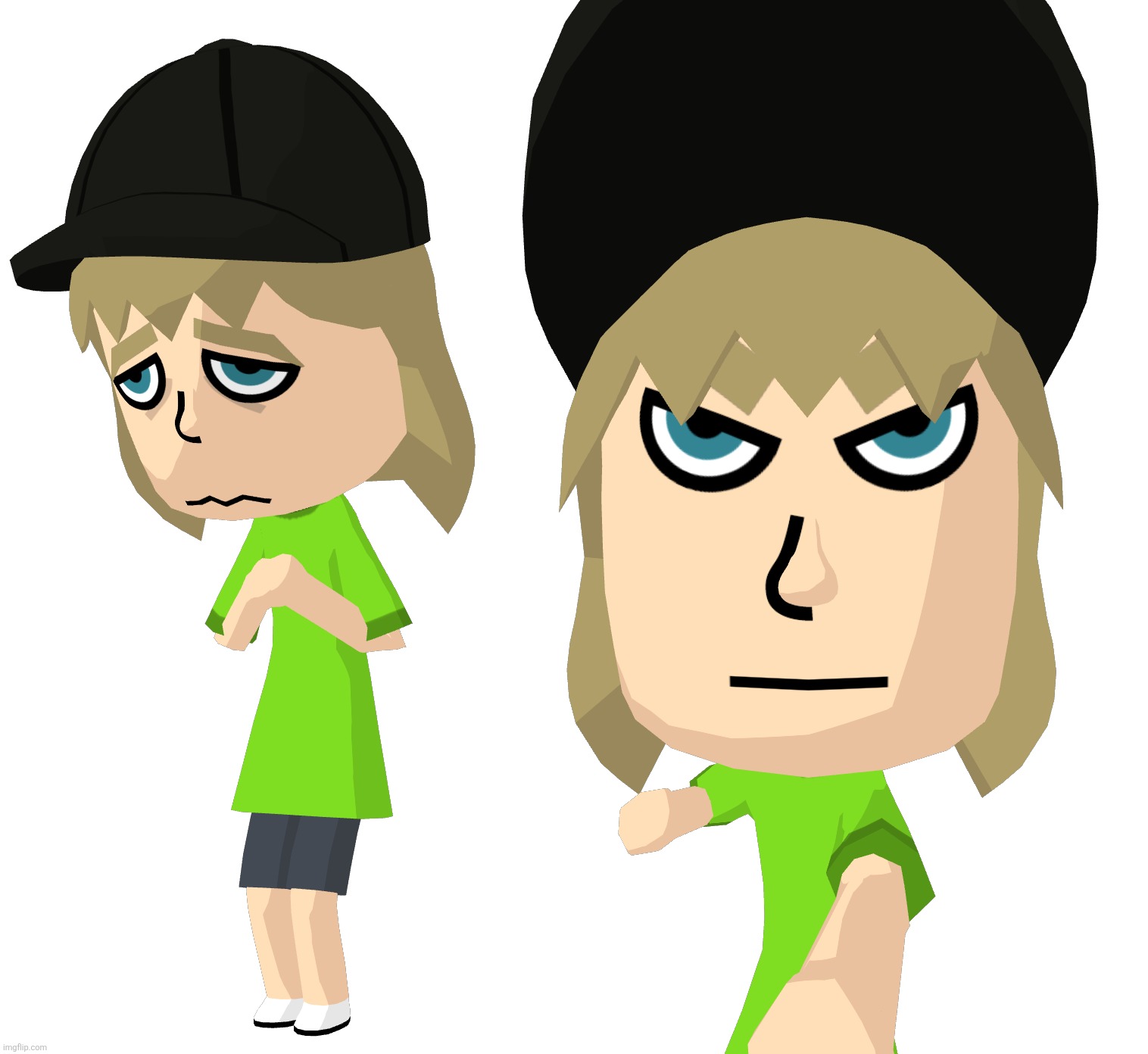 If you're mean to me either one of these 2 things happen | made w/ Imgflip meme maker