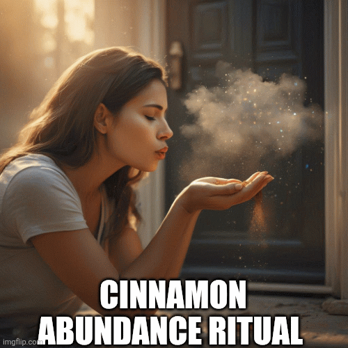 April 1st Cinnamon Abundance Ritual | Cinnamon Abundance Ritual | image tagged in gifs,april,cinnamon,ritual,abundance,goldenintuitiveage | made w/ Imgflip images-to-gif maker