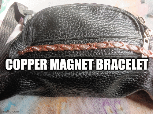 Copper Magnet Therapeutic Bracelet | Copper Magnet Bracelet | image tagged in gifs,copper,magnet,bracelets,healing,goldenintuitiveage | made w/ Imgflip images-to-gif maker