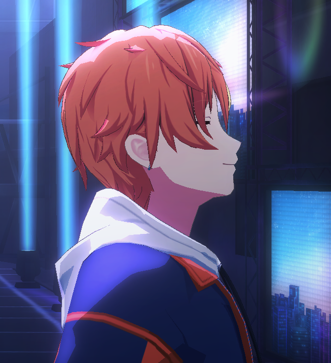 PJSK Akito closing his eyes Blank Meme Template