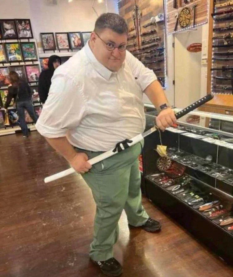 Ninja peter Blank Meme Template