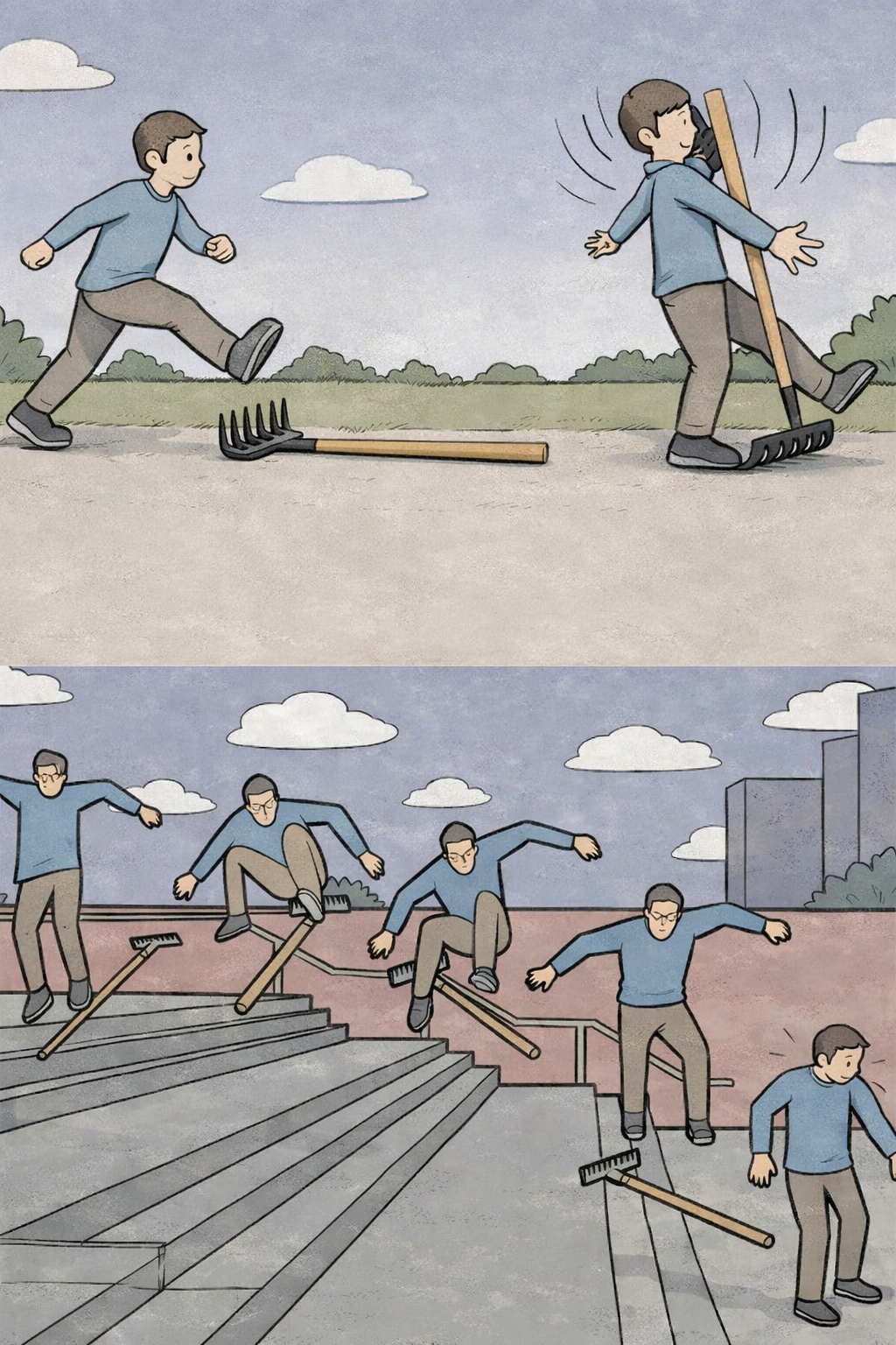 Senior junior rack Blank Meme Template