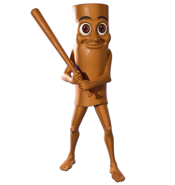 Tung Tung Sahur in Fortnite Blank Meme Template