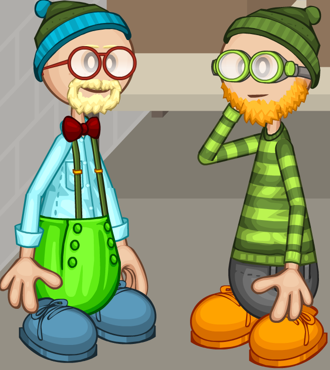 Happy and bashful Blank Meme Template