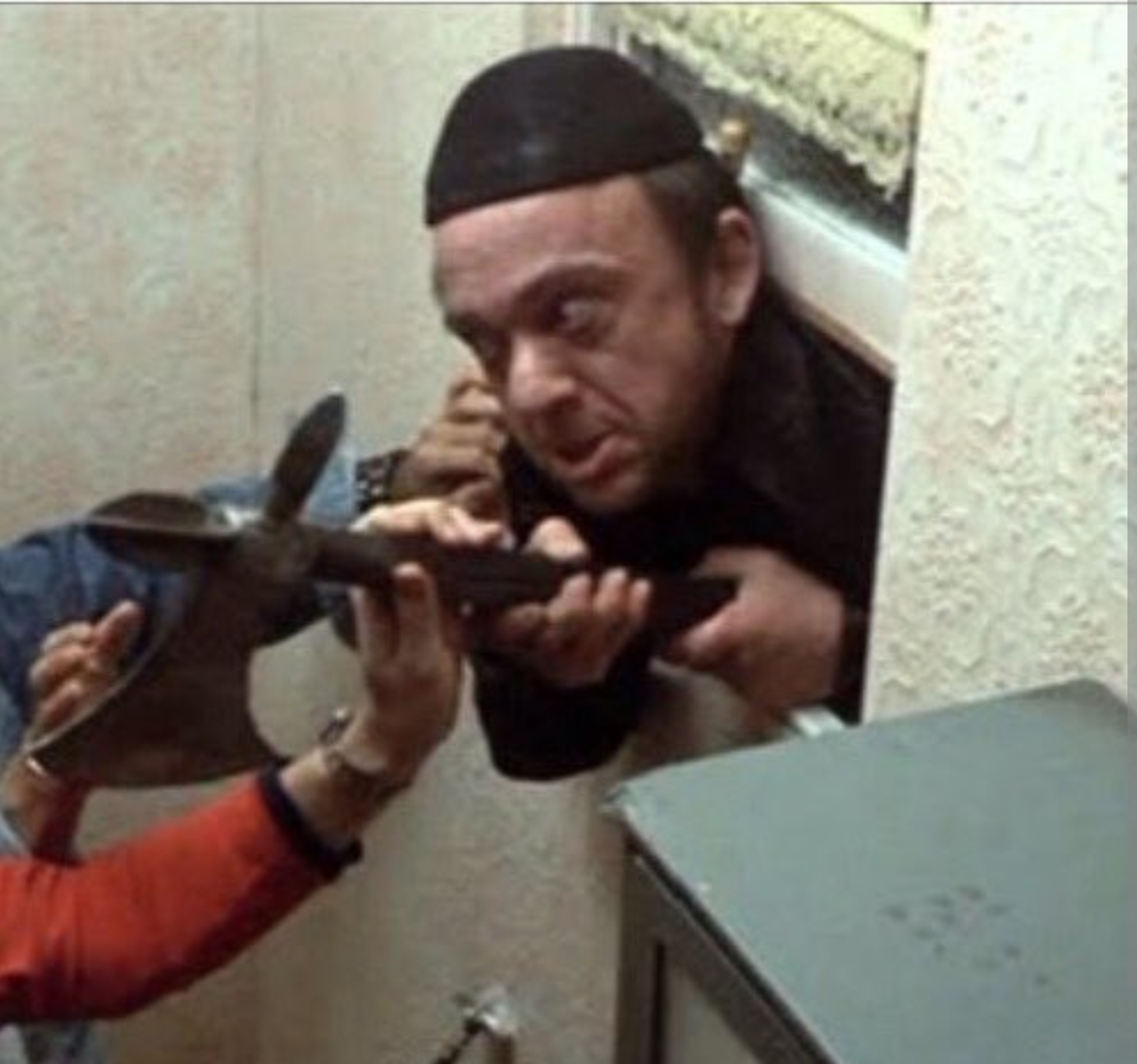 Horror Hospital Blank Meme Template