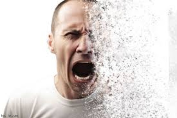 disintegrate | image tagged in disintegrate | made w/ Imgflip meme maker
